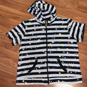 NWOT Spartelle Gold Star Hoodie